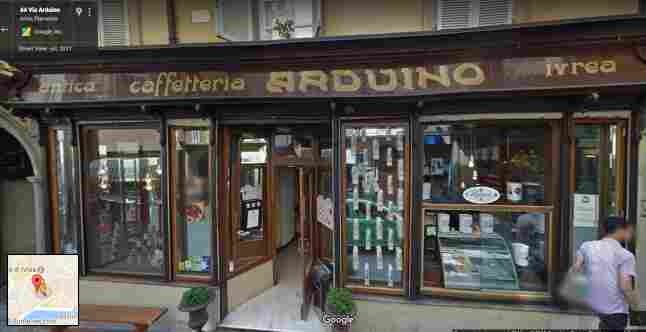 Cafe Arduino en Ivrea-Italia
