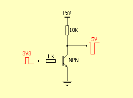 Adaptacion con transistor